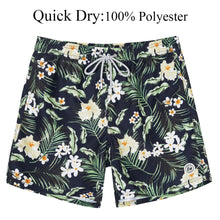 Quick Dry Beach Board Shorts with Mesh Lining