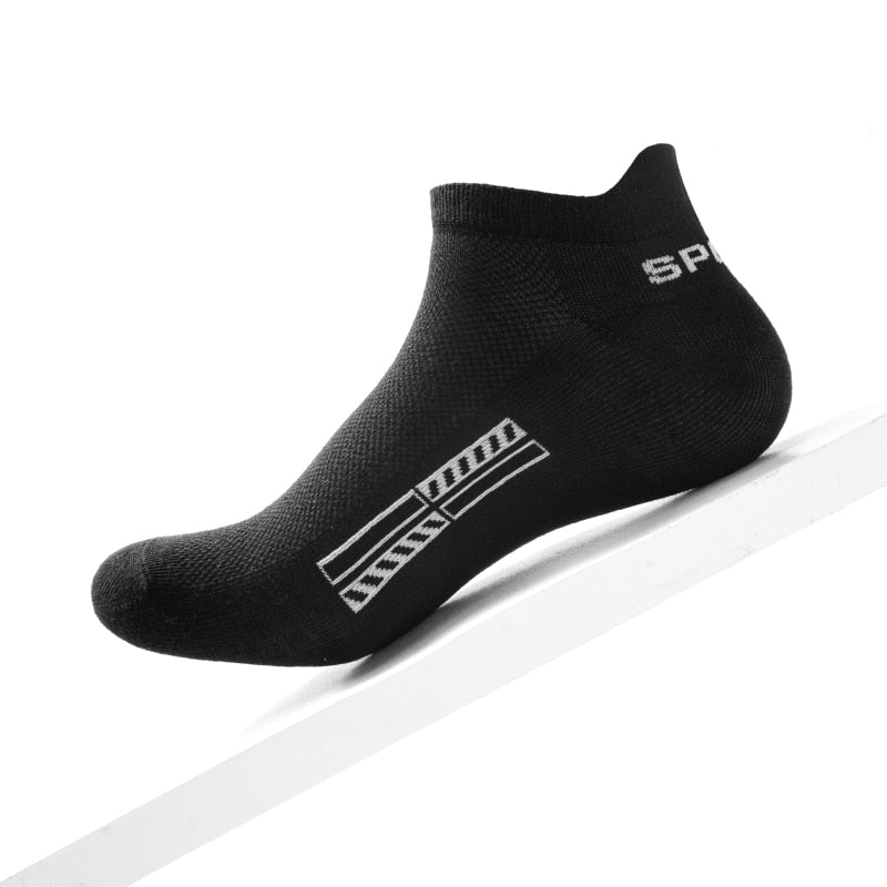10 Pairs Cotton Low-Cut Thin Crew Socks