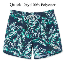 Quick Dry Beach Board Shorts with Mesh Lining