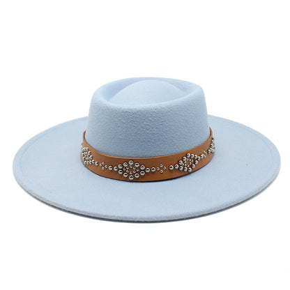 Wide Brim Felted Hat