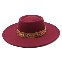 Wide Brim Felted Hat