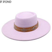 Wide Brim Felted Hat