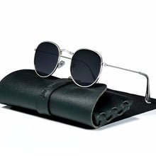 Round Retro Metal Sunglasses