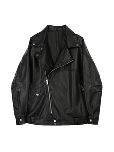 Fitaylor Faux Leather Jacket