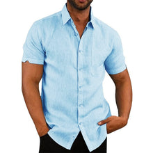 Linen Short-Sleeved Shirt