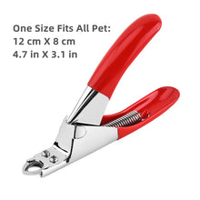 Stainless Steel Professional Pet Nail Clippers with Safety Guard