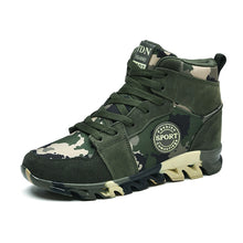 Camouflage Thick Soled Canvas Tennis Shoes