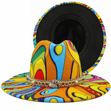 Tie Dye Graffiti Fashion Hat