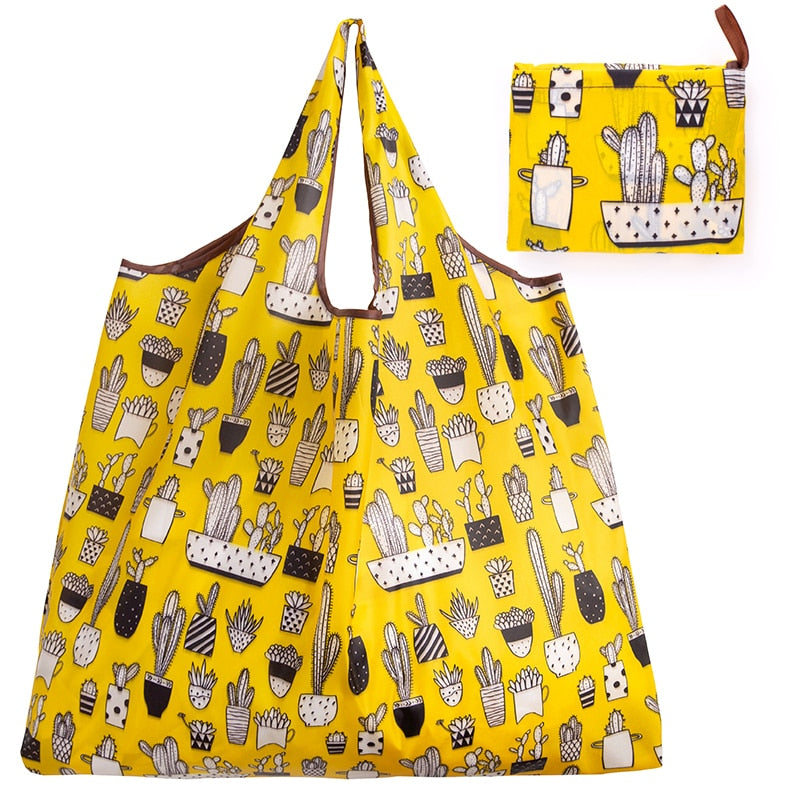 Thick Large Nylon ECO Reusable Polyester Shoulder Bag