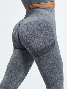 Bubbled High Waist Seamless Leggings