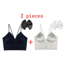 Wireless Spaghetti Strap Bra