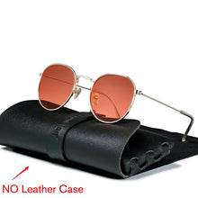 Round Retro Metal Sunglasses