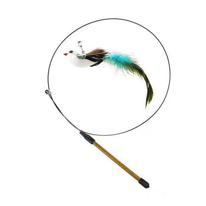 Simulation Bird Interactive Funny Cat Stick Toy