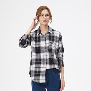 Plaid Long Sleeve Flannel Shirts