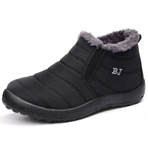 Winter Slip On Waterproof Ankle Boots