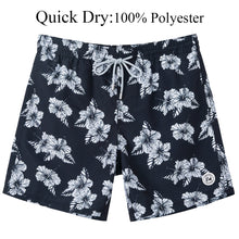 Quick Dry Beach Board Shorts with Mesh Lining