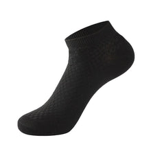 5 Pairs Men Short Socks Bamboo Fiber High Quality Crew Ankle Casual Business Breathable Soft Compression Low-Cut Socks for Male