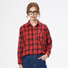 Plaid Long Sleeve Flannel Shirts