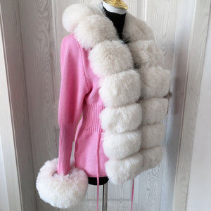 Faux Fur Elegant Coat