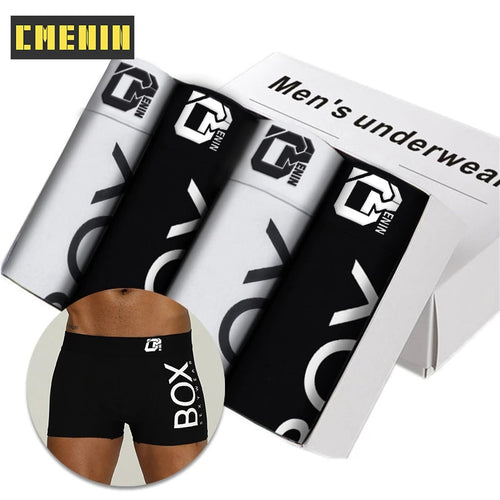 4Pcs Cotton Breathable Boxers