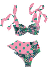 Two-Piece Padded Bra Ruffled Bikini Set