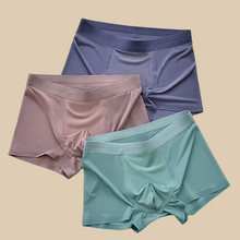 Ice Silk Cozy Thin Boxer Shorts