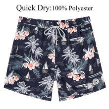 Quick Dry Beach Board Shorts with Mesh Lining