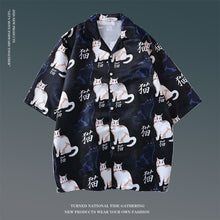 Hawaiian Print Loose Popular Beach Shirt