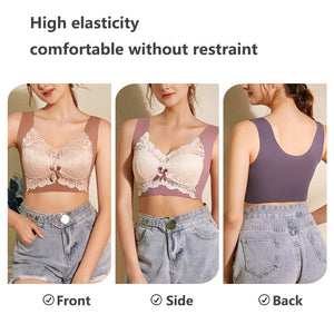 Seamless Anti Sagging Wireless Steel Ring Bra