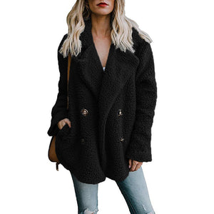 Faux Thick Warm Fur Coat