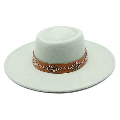 Wide Brim Felted Hat