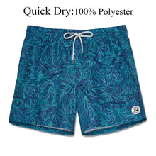 Quick Dry Beach Board Shorts with Mesh Lining