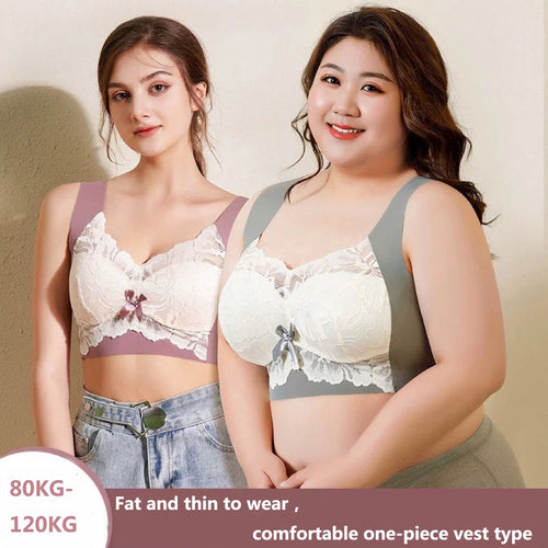 Seamless Anti Sagging Wireless Steel Ring Bra