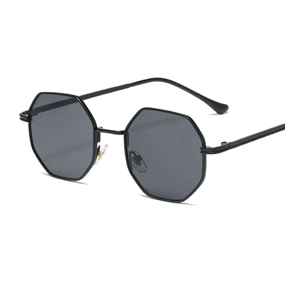 Octagon Metal Sunglasses