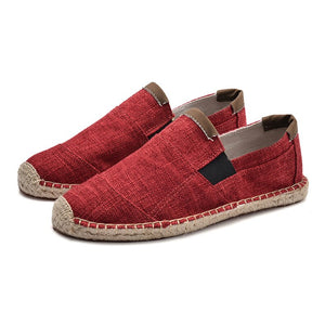 Casual Breathable Canvas Soft Slip On Loafers