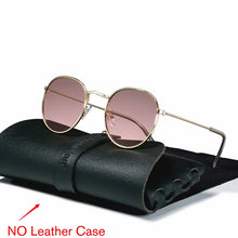 Round Retro Metal Sunglasses