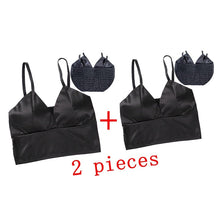 Wireless Spaghetti Strap Bra