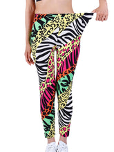 Colorful Print High Waist Soft Leggings