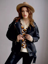 Fitaylor Faux Leather Jacket