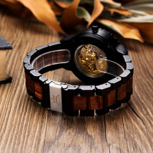 BOBO BIRD Automatic Wooden Stainless Steel Watch