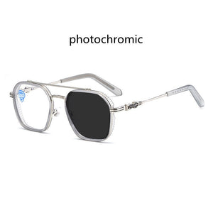 Designer Pure Titanium Anti Blue Light Radiation Glasses