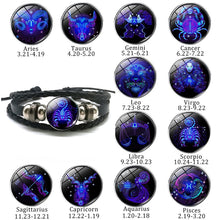 Glow In The Dark Constellation Braided Bracelet