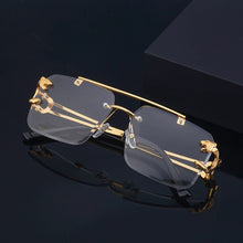 Retro Rimless Sunglasses