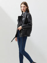 Fitaylor Faux Leather Jacket