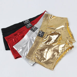 Jockmail Faux Leather Boxer Briefs