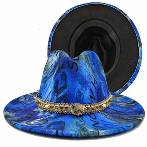 Tie Dye Graffiti Fashion Hat