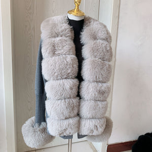 Faux Fur Elegant Coat