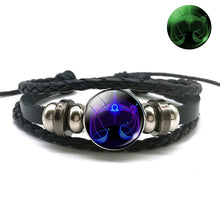 Glow In The Dark Constellation Braided Bracelet