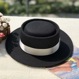 Wool Two-toned Hat