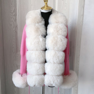 Faux Fur Elegant Coat